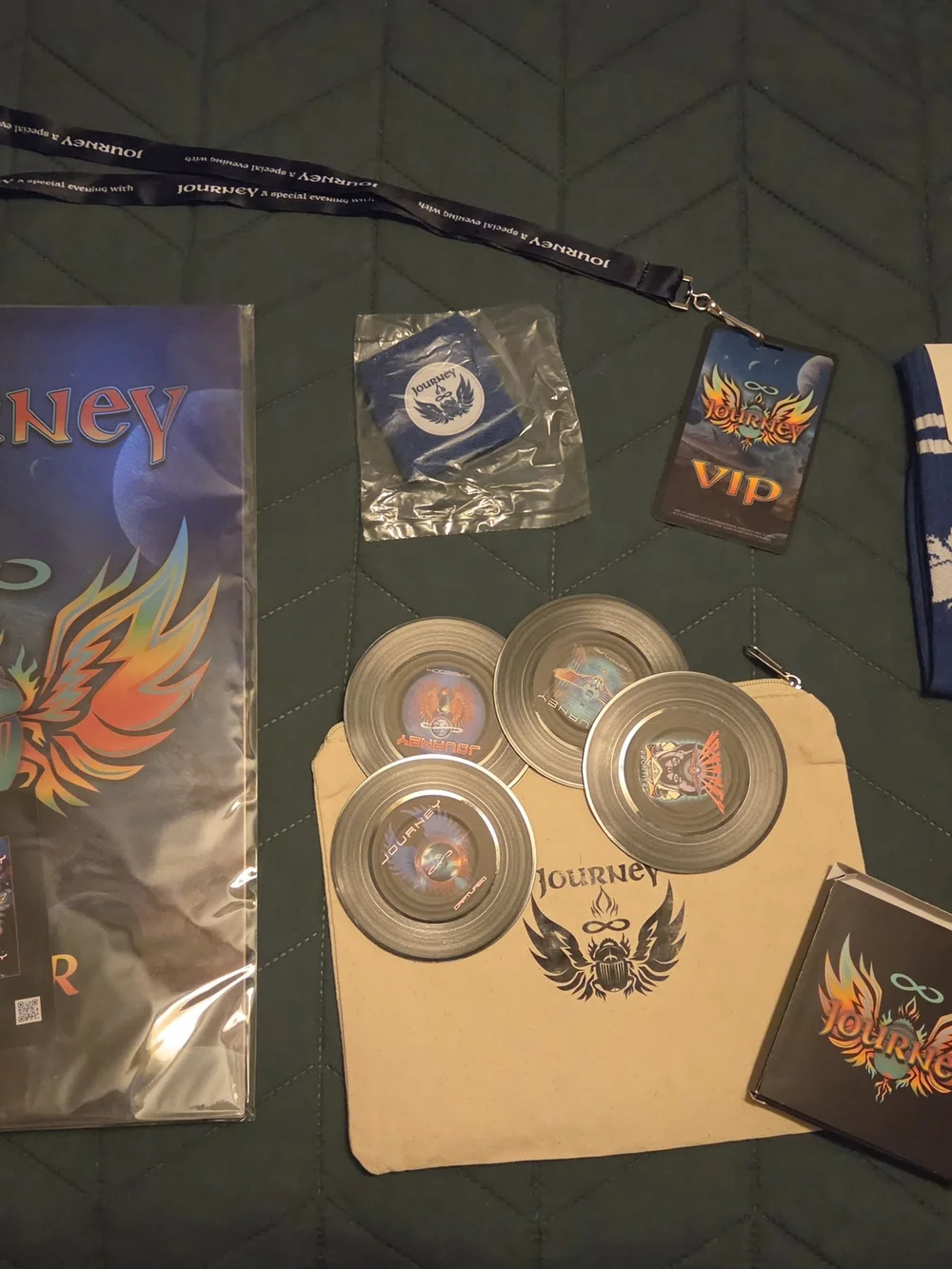 JOURNEYS LAST TOUR, 2026 VIP Platinum Memorabilia Set VALUED AT $500+